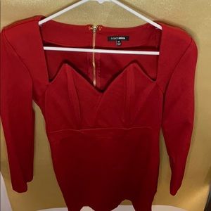 Long Sleeve Body-con Dress